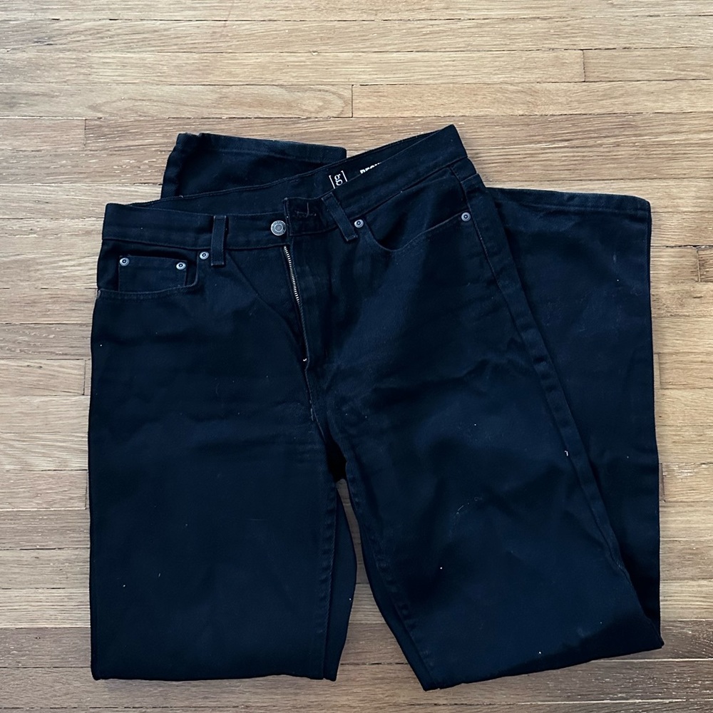 BARELY WORN George Straight leg jeans